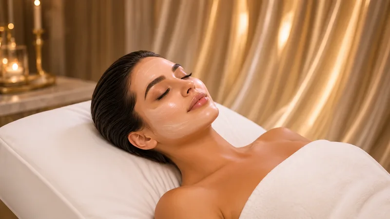 Ședință profesională de cosmetică facială