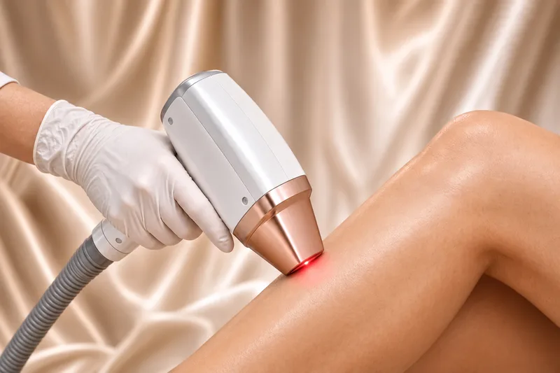Tratament profesional de epilare definitivă cu laser într-un salon