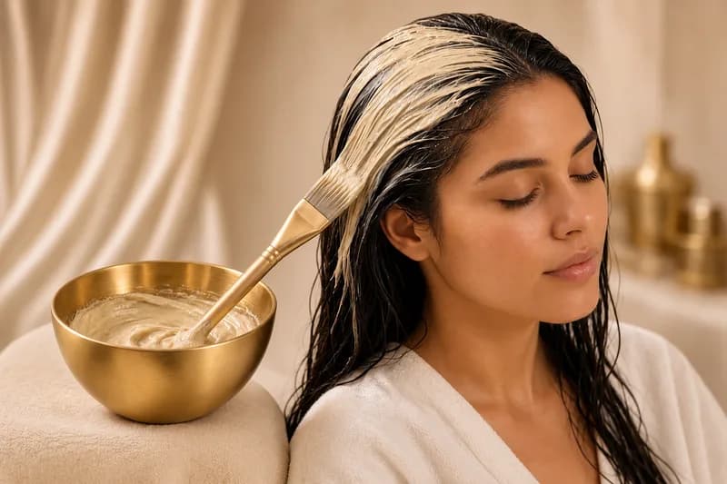 Tratament capilar și spălarea părului la salon